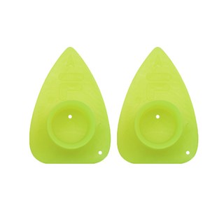 휠라 파크골프 에이밍 골프티 고무티 삼각티, 2개, 옐로우