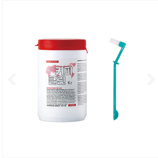 LF SPA 커피 클린 에스프레소 커피 머신 세정제 청소솔 포함, 커피클린+청소솔, 1개