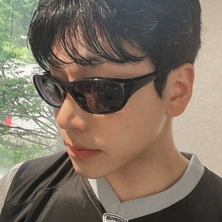 고프코어 선글라스 스포츠 고글 남자 여자 가벼운 패션 뿔테