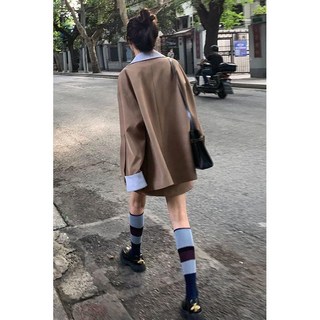 全店折扣 學院風小衆設計2024秋季新款高級感韓版西裝外套兩件套套裝半裙女