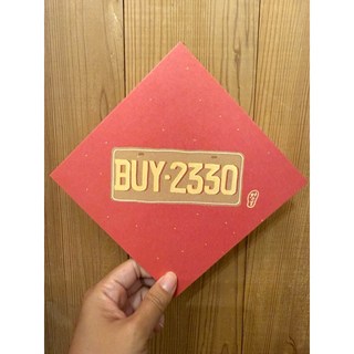 Buy2330 護國神山 2025 蛇年春聯斗方 明信片 新年裝飾 居家佈置 節慶禮品, 春聯+咖啡木紋信封