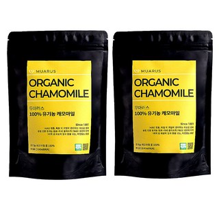 [25년 햇차] 독일 티 전문기업이 생산 관리한 유럽 인증 유기농 캐모마일 무아러스, 1.5g, 1개, 50개입