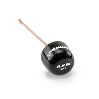 루미니어 AXII 2 더블 5.8GHz 2.2dBi 게인 FPV 안테나 RHCP (팻샤크 EV200D 고글 RC 레이싱 드론 장거리 모, 01 UFL