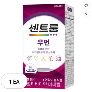 센트룸 우먼 멀티비타민 미네랄, 50정, 1개