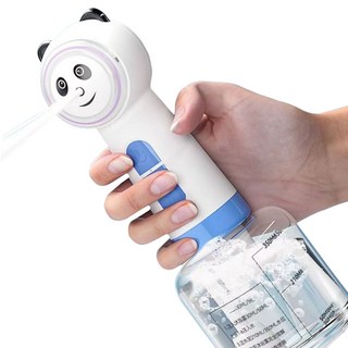 반려동물 목욕거품기 방수 충전식 강아지 고양이 목욕 자동거품기, 1개, 팬더형