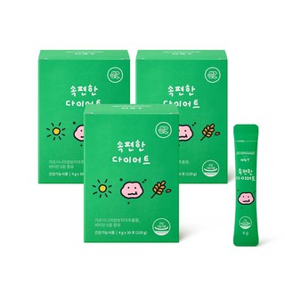 [조구만에디션] 네츄럴굿띵스 속편한 다이어트 30포, 90g, 3개