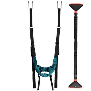 요추 지지대 스트랩 복대 트레이너 통기성 버팀대 교정기 신경통, 1개, 신축성 있는 두꺼운 끈대발 94-121cm