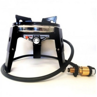 나비아 국산 원더풀버너 호스형 이동식 프로판 연소기 가스버너, 1개