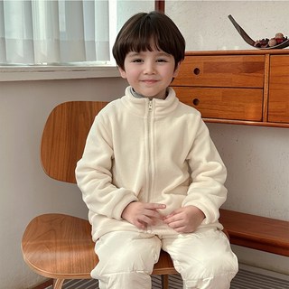 ECLL 쫀득 키즈 후리스 집업 플리스 자켓