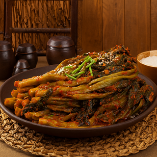 [ 100%국내산 ] 여수 돌산 갓김치 전라도 당일생산 2kg, 1개