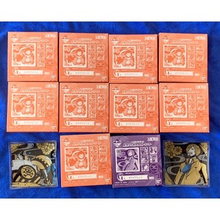 一番賞 G賞 One Piece 角色玻璃盤子 騙人布 佛朗基 魯夫 索隆 布魯克, 1個