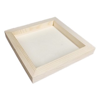 松木深框︱木框 木胚 裝飾 彩繪 蝶古巴特 DIY︱麥手作, 深框15x15公分, 1個