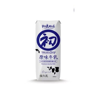 初鹿牧場 原味保久乳, 200ml, 24個