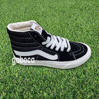 반스 스케이트 하이 VR3 다크 블랙 오프 화이트 VN0005UN1KP