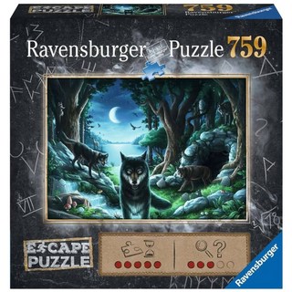 Ravensburger 維寶 拼圖 Set 759片, Escape系列 狼群的詛咒, 1盒