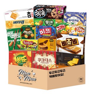 모아무아 과자세트, 1세트, 인기스낵 16종
