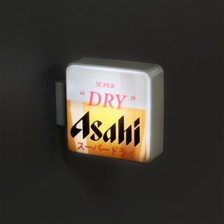 LAWSON造型磁鐵 冰箱裝飾磁鐵 趣味磁鐵 可愛磁鐵, 磁吸朝日啤酒電池款