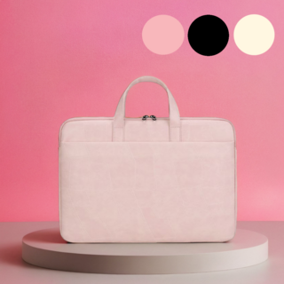 어반이즈 가벼운 서류가방 노트북가방, 핑크, 1개