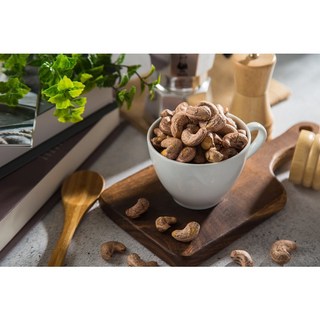 台灣上青 W180 大顆帶皮腰果 500克, 500g, 1個