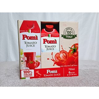 Pomi 포미 토마토쥬스 750ml (이탈리아) 토마토100%, 24개