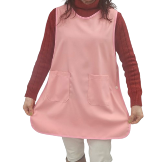 촉감좋고 가벼운 요양보호사 앞치마 조끼 원피스형 도우미 간병 여름 마트 봉사활동 단체, 1개, 민트 55~77