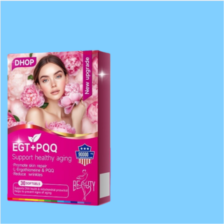 Dhop 養容美顏 90000mg L-麥角硫因 PQQ EGT 女性保養 青春美麗 女性專用, 1個, 四盒改善裝（推薦）【贈送一盒】