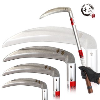 천길 낫 국산 고성능 농사용품 잡초제거 제초작업, 천길-21 국산 낫 롱, 1개