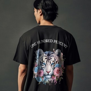 작품을 입는다!! OHP b화이트타이거 패밀리룩 반팔티