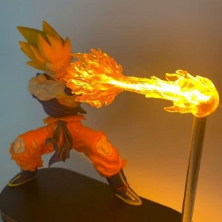 【台灣現貨】成品出售 七龍珠 孫悟空周邊 創意龜派氣功 磁吸小夜燈 懸浮小夜燈 酷炫禮物 擺件禮物 送男生禮物 生日禮物, 悟空龜派氣功【長續航+充電綫】