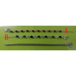 鋯石 電鍍S925銀手鍊