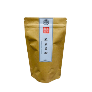 SHING HE 純熟黑木耳粉 維生素K 水溶性纖維 植物膠原蛋白 粉末細緻 無任何添加 純素食, 600g, 1個