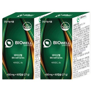 한국바이오웰 한숨패키지 영양제 약4개월분, 1개, 60정