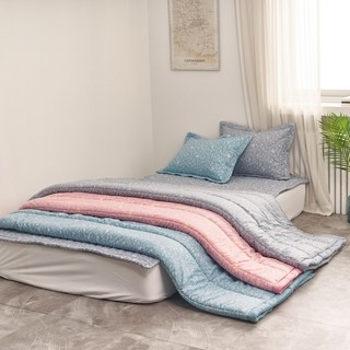 국산 먼지 정전기 없는 차렵이불 사계절 이불 세트/단품