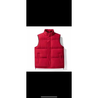 秋冬加厚羽絨棉情侶款帥氣馬甲背心