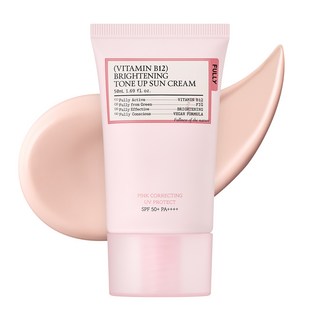 풀리 비타민 B12 브라이트닝 톤업 선크림 / 핑크 톤업 선크림, 1개, 50ml