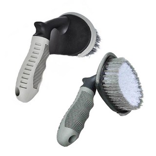 타이어브러쉬 세차용품 셀프세차 세차솔 다용도 브러쉬, 1개