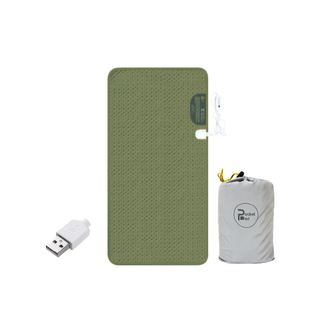 포켓배드 여행용 전기장판매트 DC-5V10W + 파우치 USB 2구, USB 1구, 40 x 80 cm