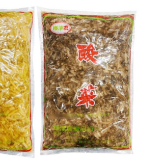 榨菜王 酸菜 開胃小菜 傳統工藝 台灣風味, 2.4kg, 1個