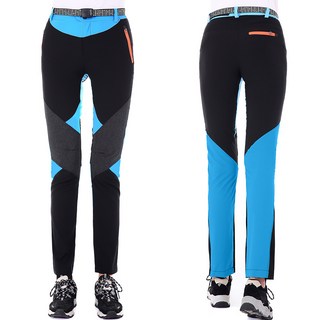 여름 야외 빠른 건조 바지 숙녀 색상 일치 슬림 빛 태양 보호