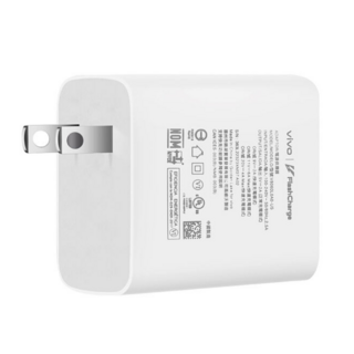 VIVO 原廠 80W 極速快閃充充電器 V8073L0A0, 白色, 1個