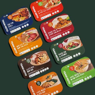 팀키토 오리지널 도시락 세트 8종