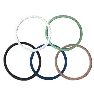 클라비스 건강팔찌 발찌 근육통완화 의료기기 리쥬링 네오디뮴 식약처인증, 리얼 블랙, M(20cm), 1개