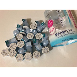 佳麗寶 SUISAI 淨透 酵素粉 黑炭泥 櫻花蜜桃 碳酸泡泡毛孔淨透洗顏粉, 1個, 單顆：淨透酵素粉N