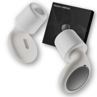 픽스락 소음 차단 실리콘 수면 귀마개 숲속의밤 이어플러그, 1세트, 베이지