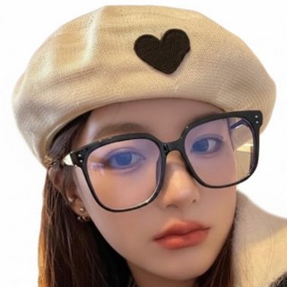 빅 사이즈 블루라이트 차단 뿔테 안경 오버사이즈 자외선 전자파