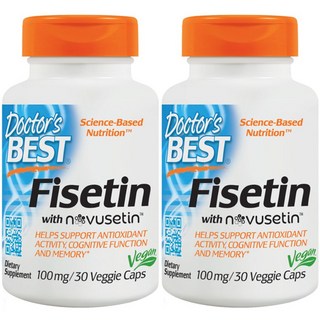 Doctor's BEST 漆黃素保健植物膠囊, 30顆, 2罐