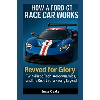 (英文圖書)How A Ford GT Race Car Works: Revved for Glory - Twin-Turbo Tech Aerodynamics ... 平裝版, Independently Published, 英文