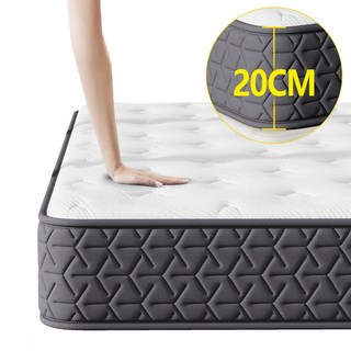 Verveo 무음 독립 스프링 매트리스, 20cm, 중간 부드러움