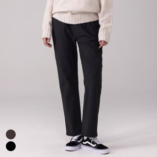 에버라스트 여성 테이퍼드핏 기모 바지 슬랙스