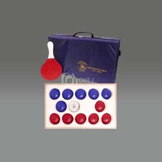 뉴스포츠 보치아 경기용세트(하드케이스) /보체경기, 혼합색상, 1개
